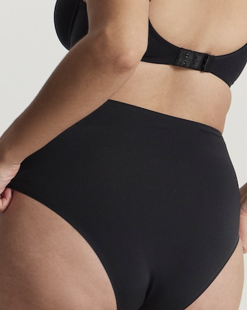 Figleaves Smoothing High Waisted Brief - Black