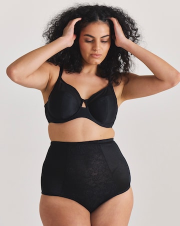 MAGISCULPT (3 Pack) Firm Control High Waist Tummy Control Knickers Blk/Wht/Alm