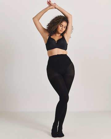 Pretty Secrets (1 Pair) Thermal Shaping 200 Denier Tights Black