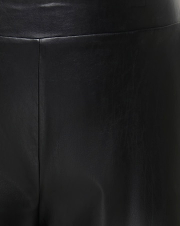 ONLY FAUX LEATHER STRAIGHT TROUSER