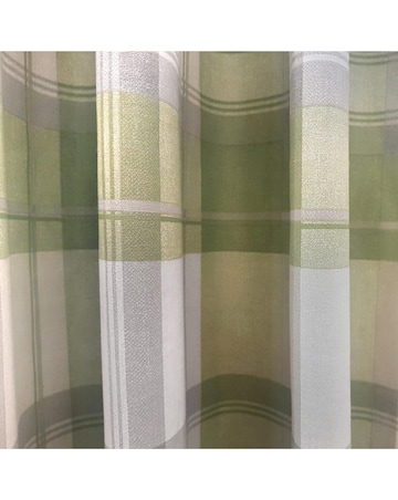 Balmoral Check Eyelet Curtains
