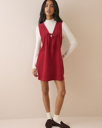 Nobody's Child Petite Nina Pinafore Mini Dress
