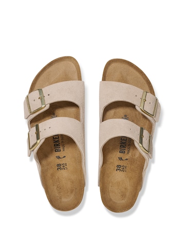 Birkenstock Arizona Sandcastle Suede Sandals - Standard Fit (D)