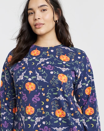 Pretty Secrets Halloween Printed Pyjama Set