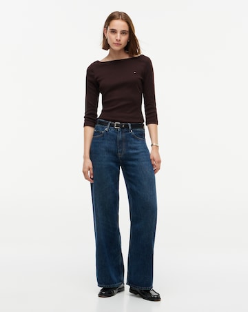 Tommy Hilfiger Cody Boat Neck 3/4 Sleeve T-Shirt