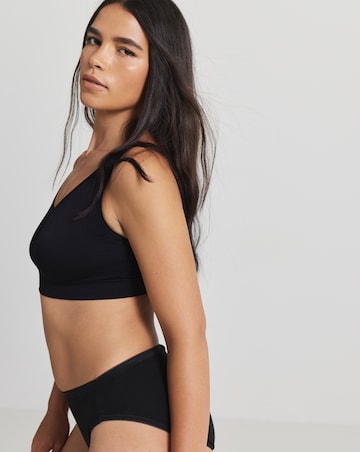 Pretty Secrets (3 Pack) Comfort Tops (Fits Up To D) Black