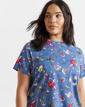 Pretty Secrets Value 12 Days Of Christmas Pyjama Set