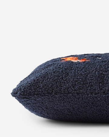 Woodland Animals Embroidered Boucle Cushion