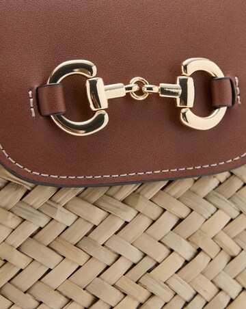 Mango Natural Fibre Shoulder Bag