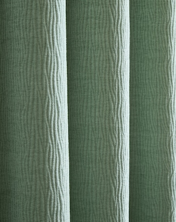 Catherine Lansfield Crinkle Chenille Curtains