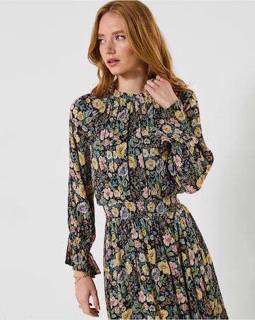 Joe Browns Bonnie Floral High Neck Mini Dress