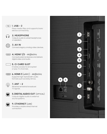 Hisense 85E7STUK 85in QLED 4K Ultra HD HDR Smart TV