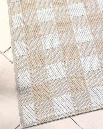 Gingham Outoor Rug
