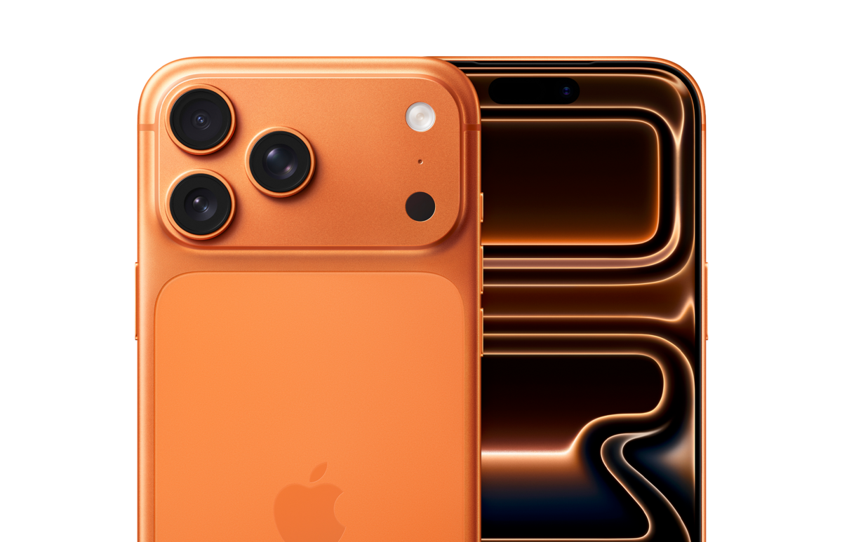 header iphone apple 18 orange