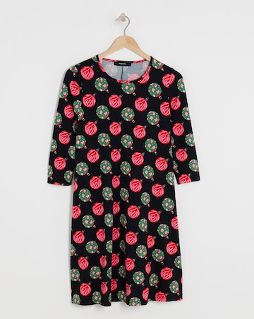 Supersoft Novelty Print Dress