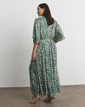 Joanna Hope Metallic Animal Dress