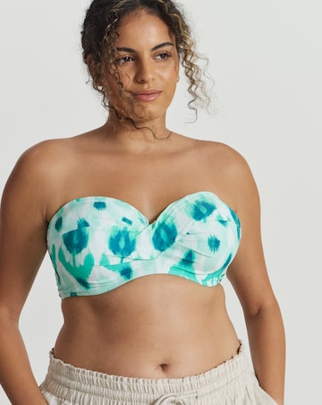 MAGISCULPT Twist Front Bandeau Underwired Bikini Top