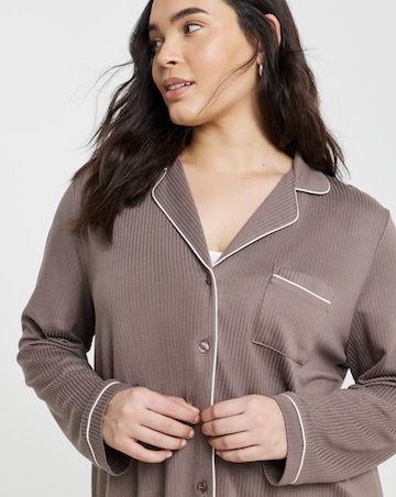 Pretty Secrets Brushed Rib Pyjama Set