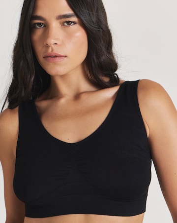 Pretty Secrets (3 Pack) Comfort Tops (Fits A-D) Black/Black/Black
