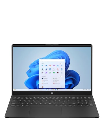 HP Laptop - 15-fd1001nax 15.6in HD Intel Core 5 8GB 256GB Windows 11 - Jet Black