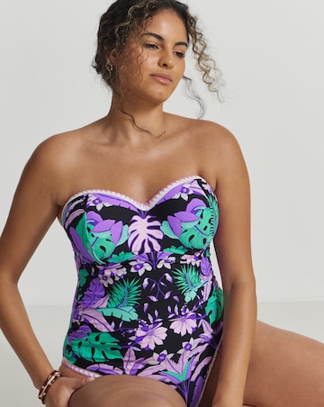 Figleaves Frida Underwired Bandeau Swimsuit