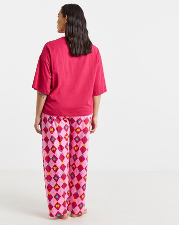 Pretty Secrets Santa Graphic Pyjama Set