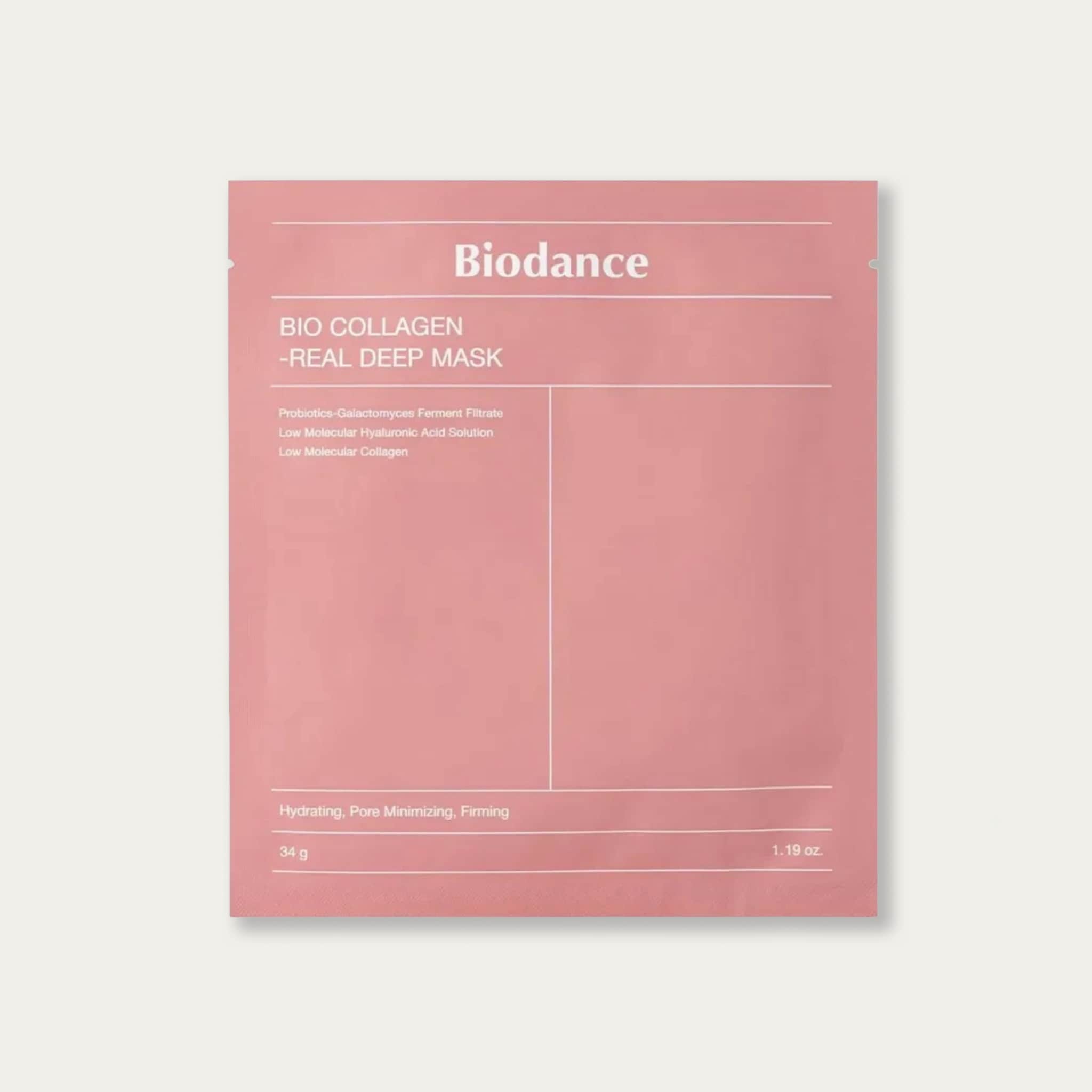 Biodance Bio Collagen-Real Deep Mask 4pk