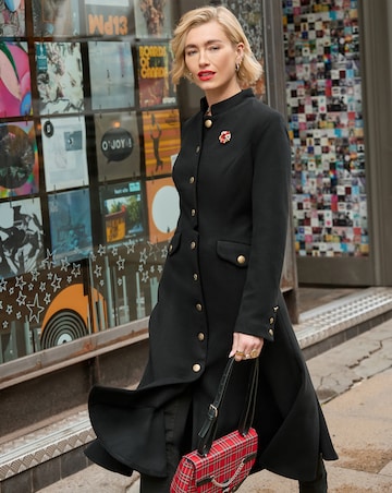 Joe Browns Ayda Long Black Coat