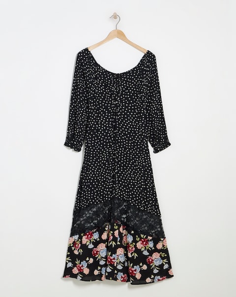 Joe Browns Lace Insert Maxi Dress