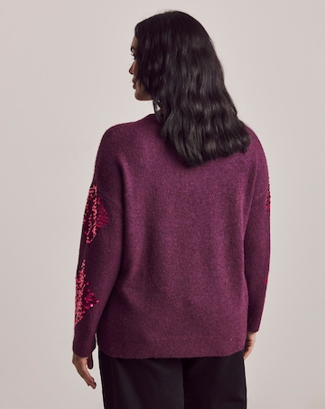 Julipa Sequin Knitted Jumper