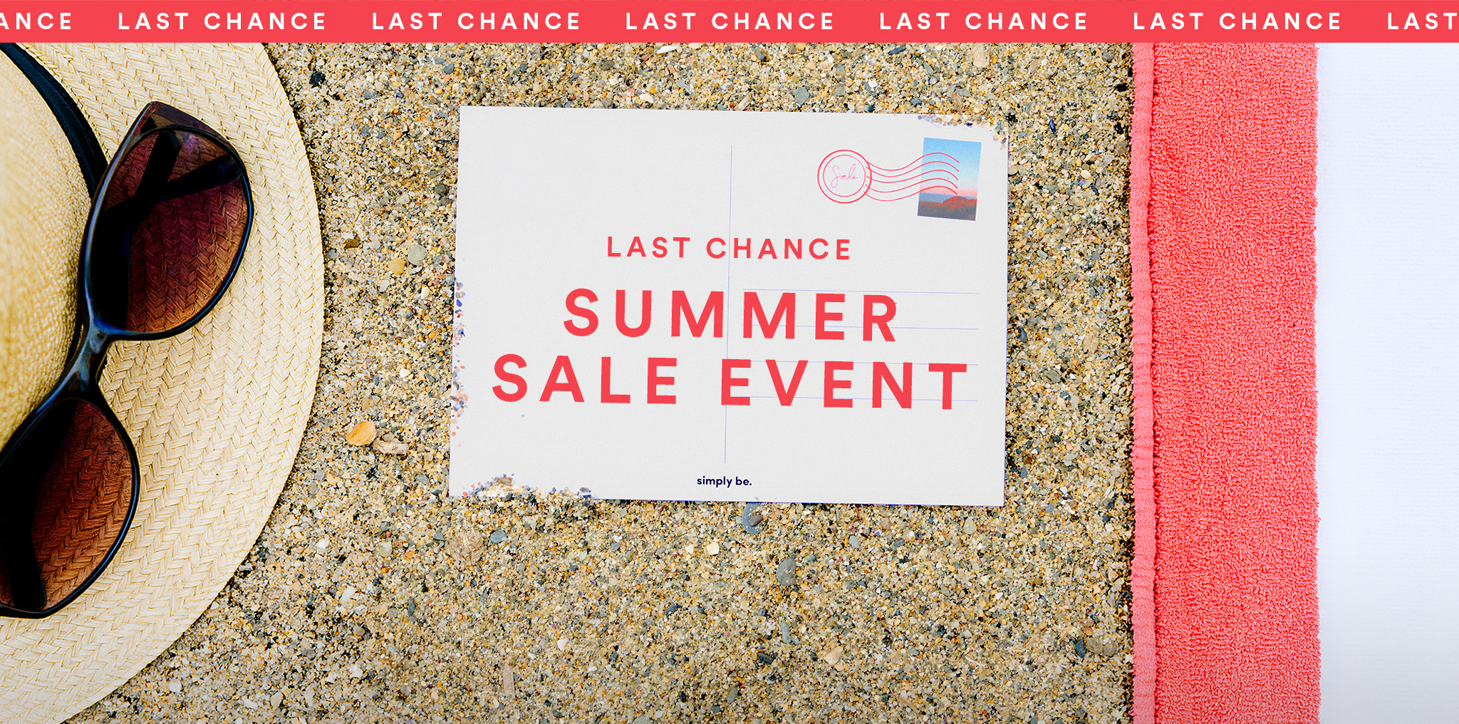 LAST CHANCE
Summer
Sale event