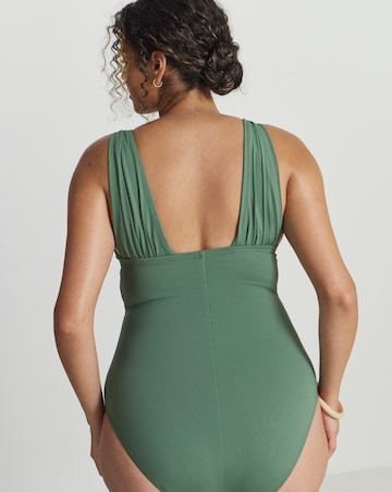 MAGISCULPT Full Contour Shaping Swimsuit Longer Length Sage Green