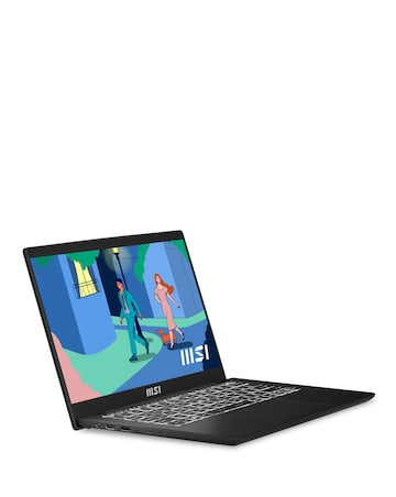 MSI Modern 14in Laptop - AMD Ryzen5 8GB 512GB - Black