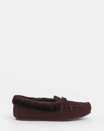 Fiora Classic Moccasin Slippers - Extra Wide Fit (EEE)