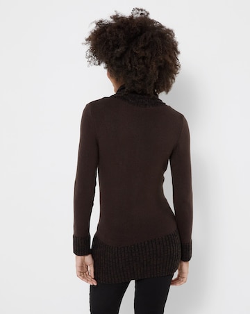 Joe Browns Curiously Cosy Wrap Neck Jumper