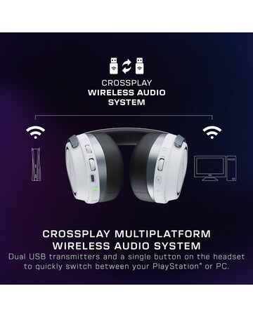 Turtle Beach Stealth 700 Gen 3 Wireless Gaming Headset for PS5 & PS4 - White