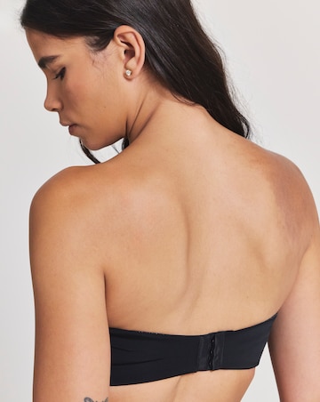 Wonderbra Refined Glamour Strapless Bra Black