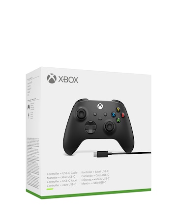 Xbox Wireless Controller with USB-C Cable - Carbon Black