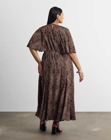 Joanna Hope Animal Print Tea Dress