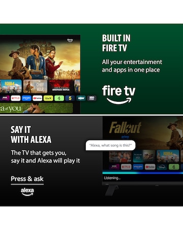 Toshiba 32WF2653DB 32in 4k HDR Fire Smart TV with Freely