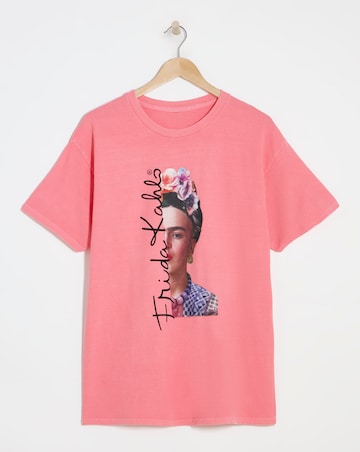 Simply Be Pink Frida Kahlo License T-Shirt