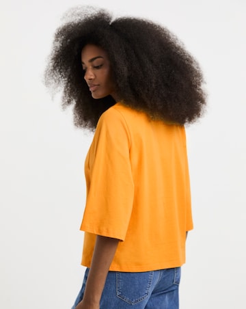 Simply Be Yellow Kimono T-Shirt
