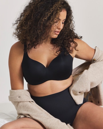 MAGISCULPT Smooth & Sculpt Ultimate Comfort Non Wired T-Shirt Bra (B-F) Black