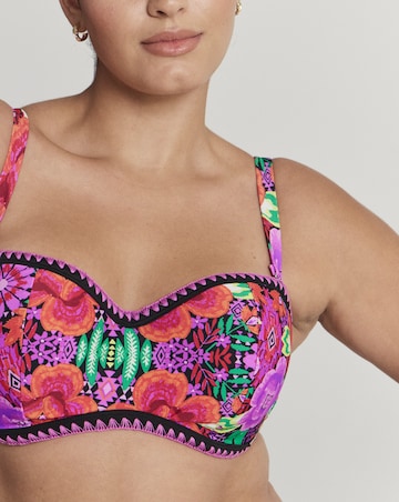 Figleaves Frida Underwired Bandeau Bikini Top