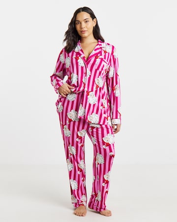 Pretty Secrets Viscose Blend Revere Pyjama Set
