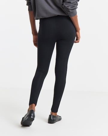 Black Jersey High Waisted Legging