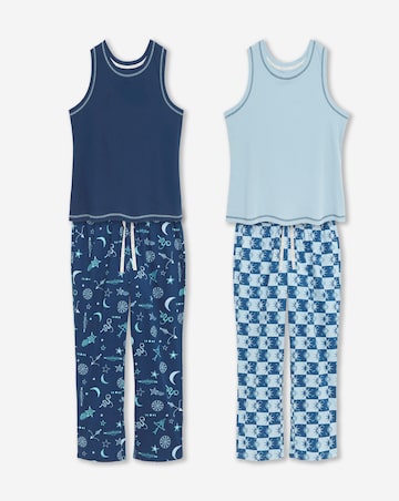 Pretty Secrets 2 Pack Celestial Pyjama Sets