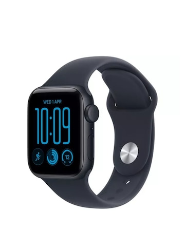 Apple Watch SE 3 GPS 40mm - Midnight Aluminium/Navy Blue Sport Band - S/M