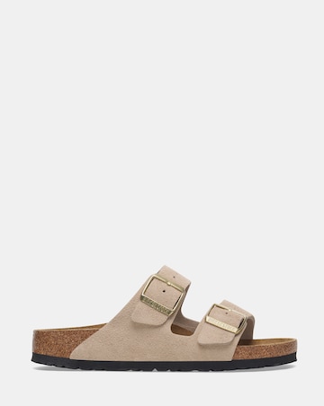 Birkenstock Arizona Sandcastle Suede Sandals - Standard Fit (D)