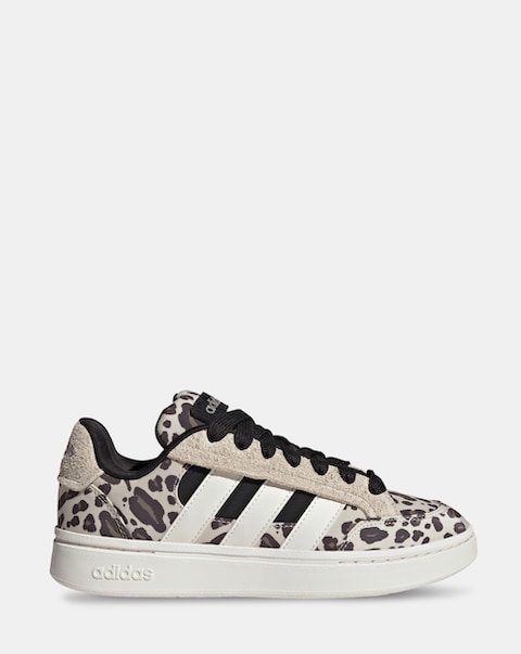 adidas Leopard Print Grand Court Alphas SK8 Trainers